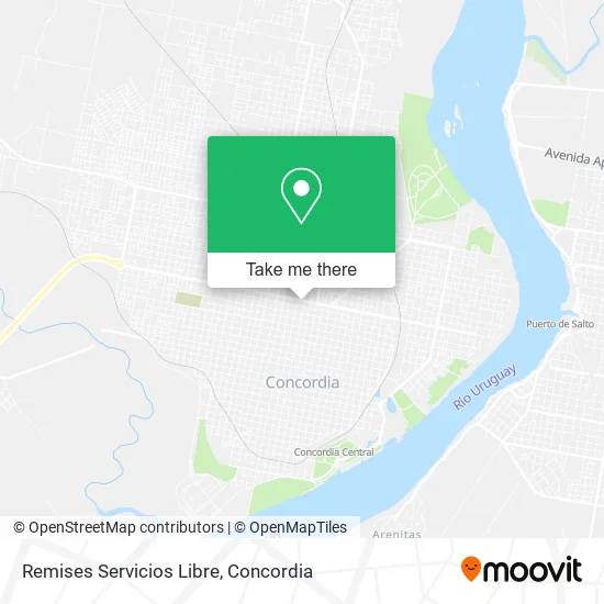 Remises Servicios Libre map