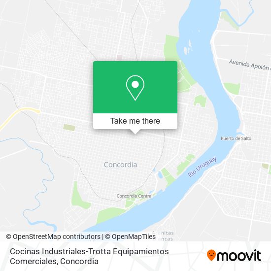 Mapa de Cocinas Industriales-Trotta Equipamientos Comerciales