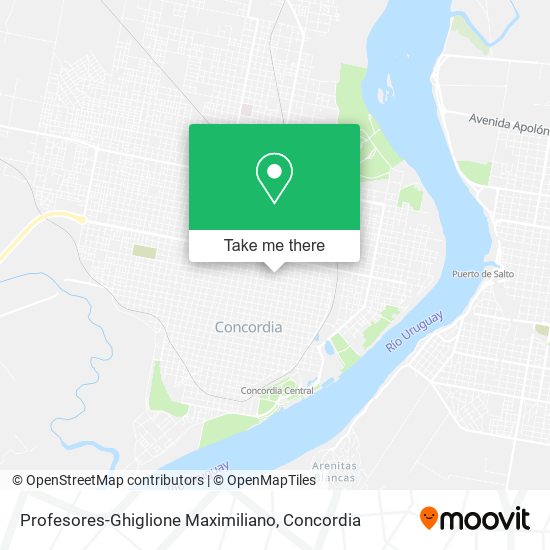 Mapa de Profesores-Ghiglione Maximiliano