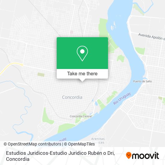 Estudios Juridicos-Estudio Juridico Rubén o Dri map