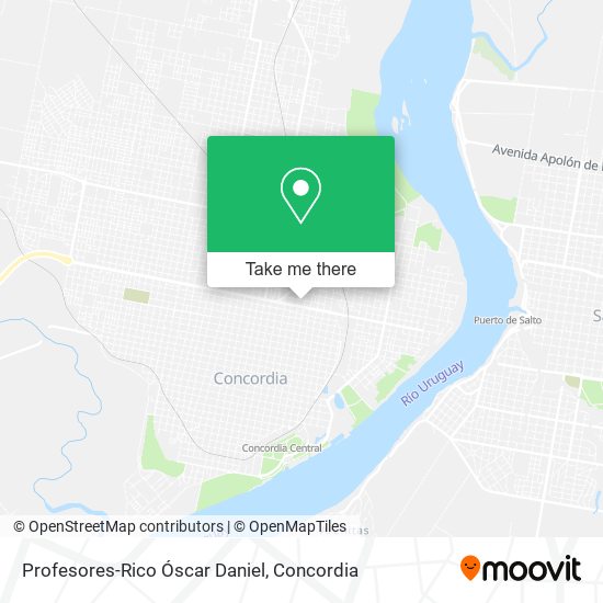 Mapa de Profesores-Rico Óscar Daniel