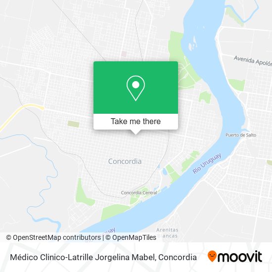 Médico Clinico-Latrille Jorgelina Mabel map