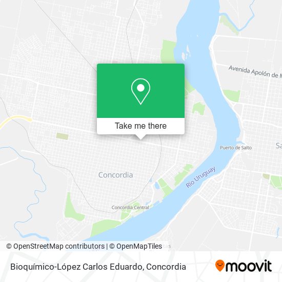 Bioquímico-López Carlos Eduardo map