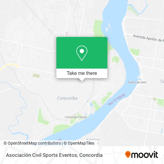 Asociación Civil Sports Eventos map
