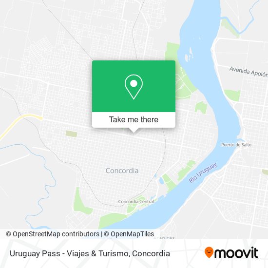 Uruguay Pass - Viajes & Turismo map