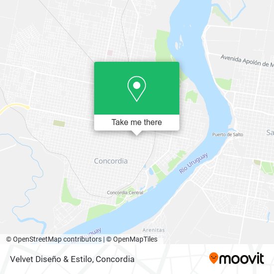 Velvet Diseño & Estilo map