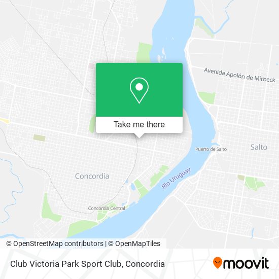 Club Victoria Park Sport Club map