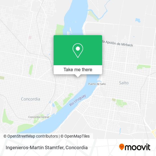 Ingenieros-Martín Stamtfer map