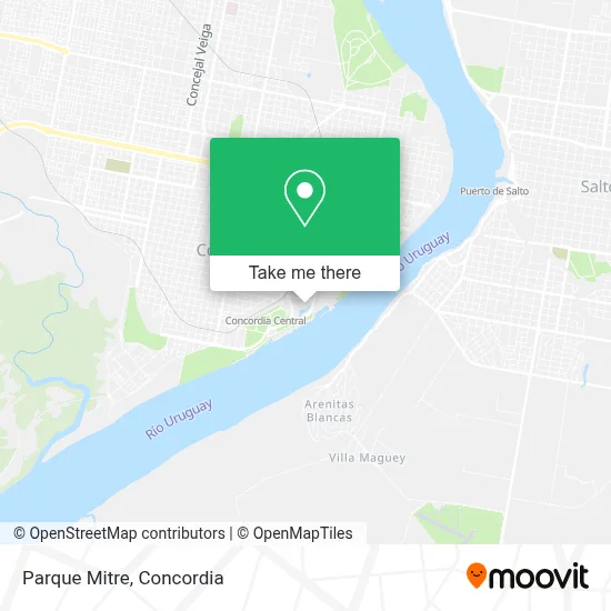 Parque Mitre map
