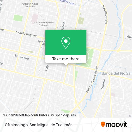 Oftalmologo map