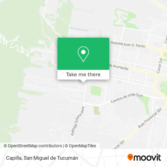 Mapa de Capilla