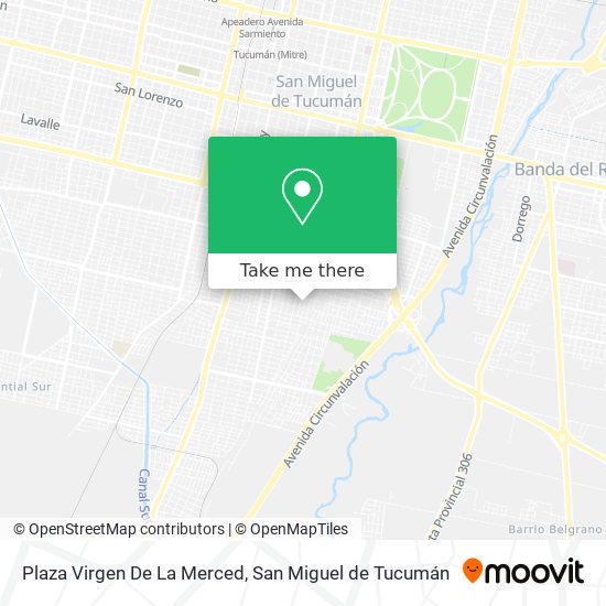 Plaza Virgen De La Merced map