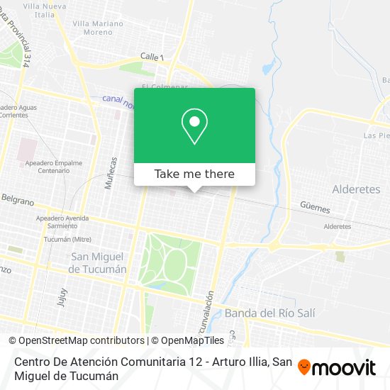 Centro De Atención Comunitaria 12 - Arturo Illia map