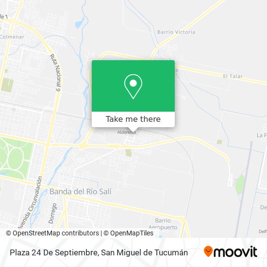 Plaza 24 De Septiembre map