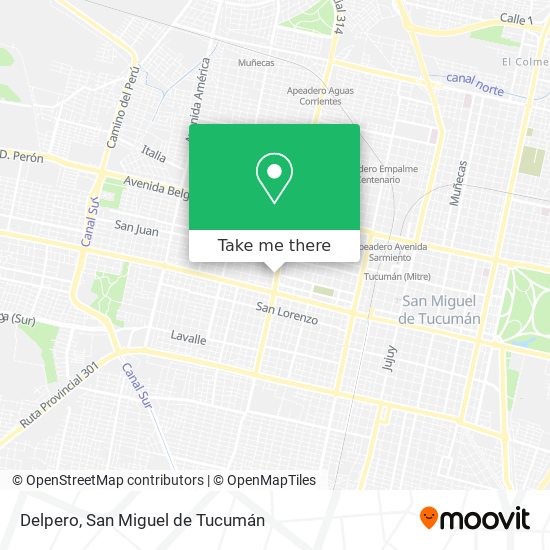 Delpero map