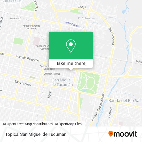 Topica map