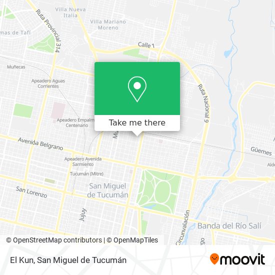 El Kun map