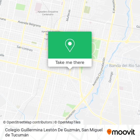 Colegio Guillermina Lestón De Guzmán map