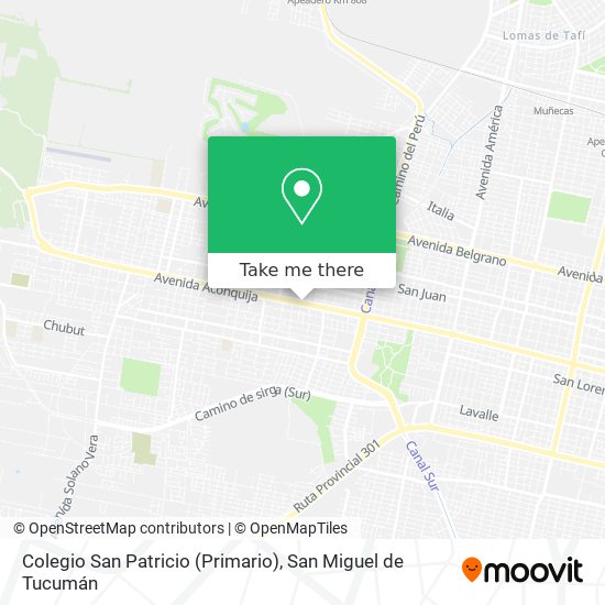 Colegio San Patricio (Primario) map