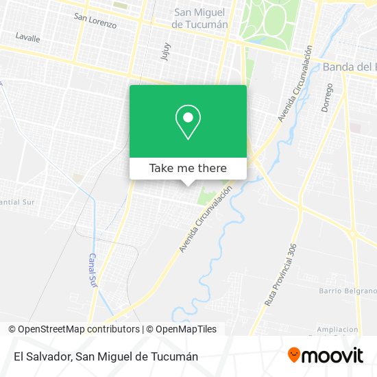 El Salvador map