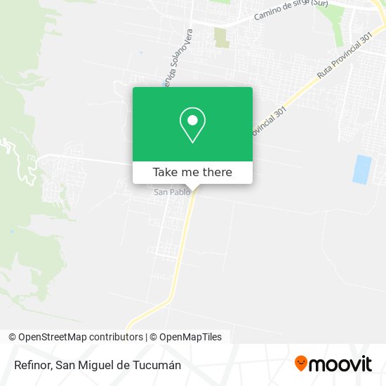 Refinor map