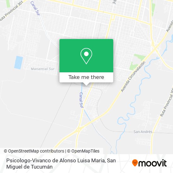 Mapa de Psicologo-Vivanco de Alonso Luisa Maria
