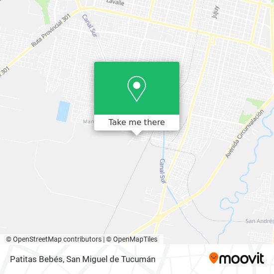 Mapa de Patitas Bebés