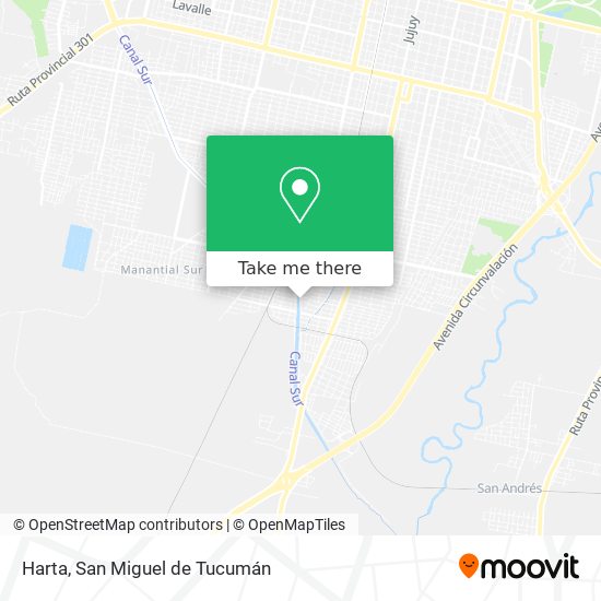 Mapa de Harta