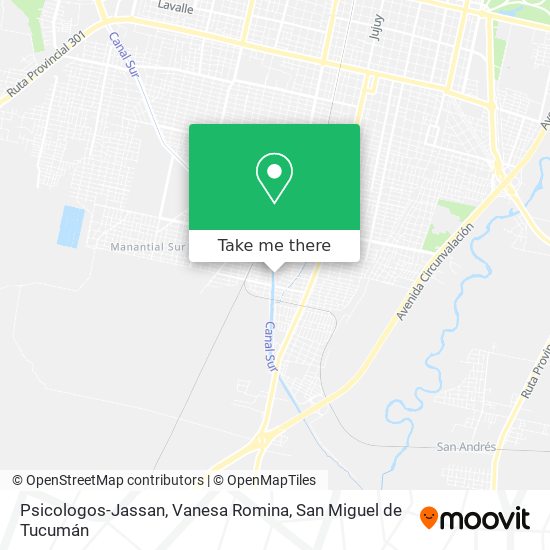 Mapa de Psicologos-Jassan, Vanesa Romina