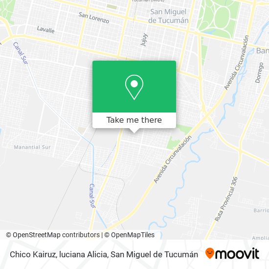 Mapa de Chico Kairuz, luciana Alicia