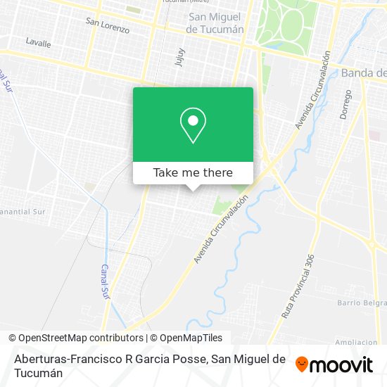 Mapa de Aberturas-Francisco R Garcia Posse