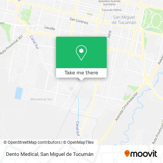 Dento Medical map