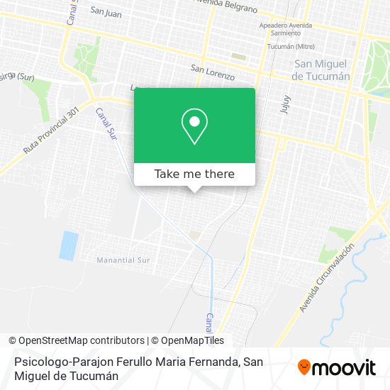 Psicologo-Parajon Ferullo Maria Fernanda map