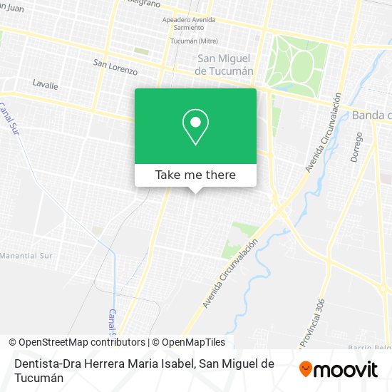 Dentista-Dra Herrera Maria Isabel map