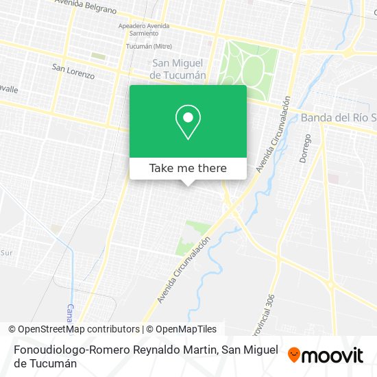 Fonoudiologo-Romero Reynaldo Martin map