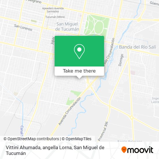 Vittini Ahumada, angella Lorna map