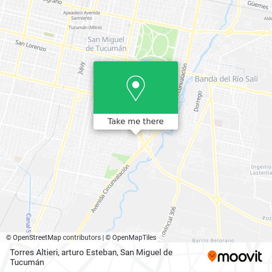 Torres Altieri, arturo Esteban map