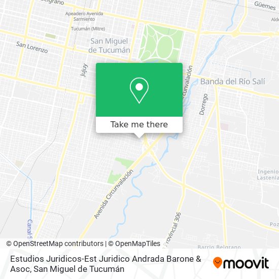 Estudios Juridicos-Est Juridico Andrada Barone & Asoc map