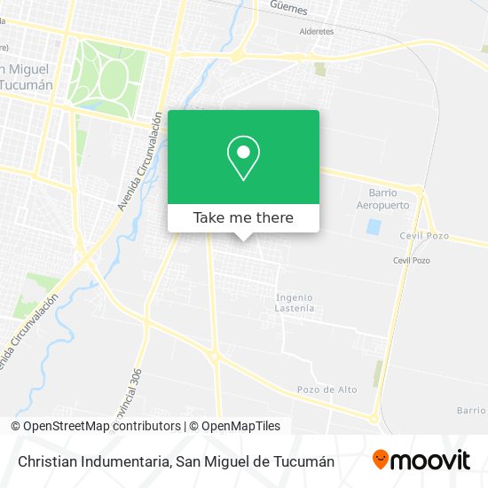 Christian Indumentaria map