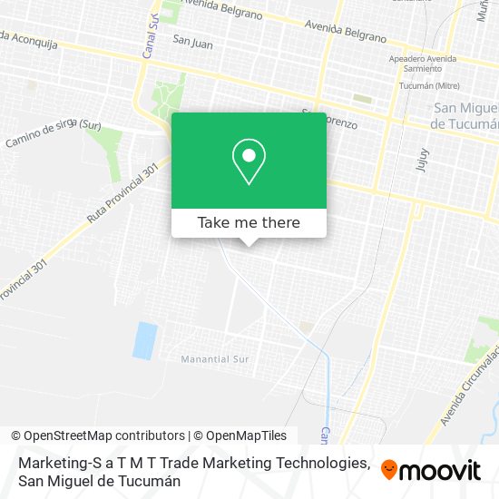 Marketing-S a T M T Trade Marketing Technologies map