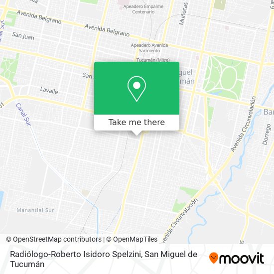 Mapa de Radiólogo-Roberto Isidoro Spelzini