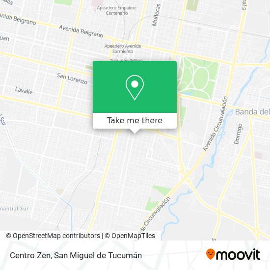 Mapa de Centro Zen