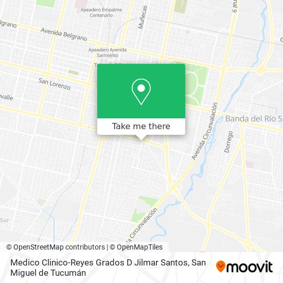 Medico Clinico-Reyes Grados D Jilmar Santos map