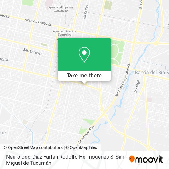 Neurólogo-Diaz Farfan Rodolfo Hermogenes S map