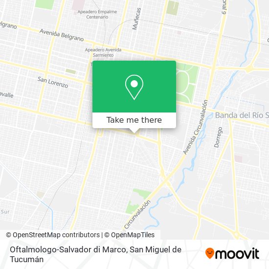 Oftalmologo-Salvador di Marco map