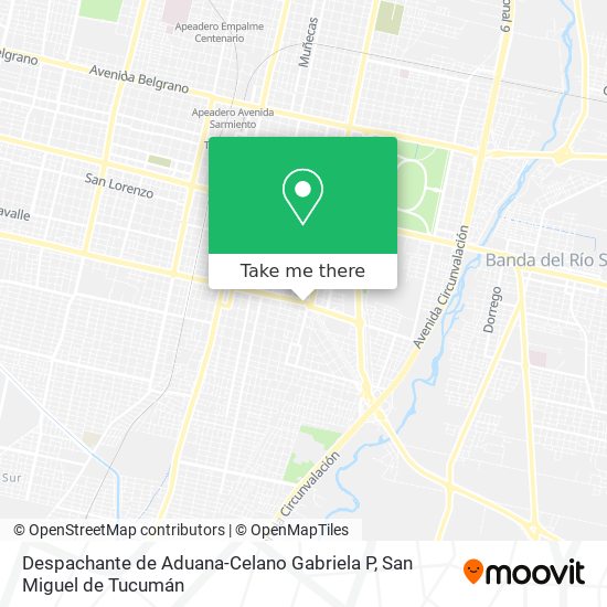 Despachante de Aduana-Celano Gabriela P map