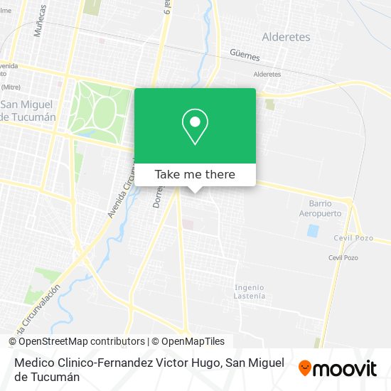 Medico Clinico-Fernandez Victor Hugo map