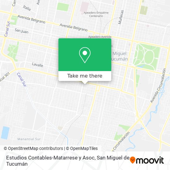Estudios Contables-Matarrese y Asoc map