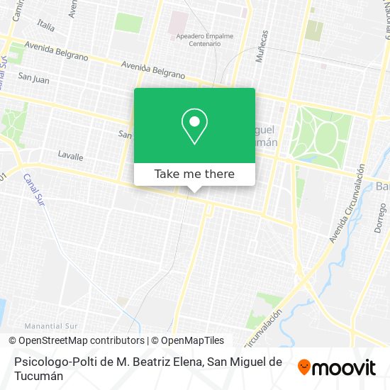 Mapa de Psicologo-Polti de M. Beatriz Elena