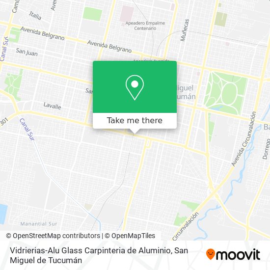 Vidrierias-Alu Glass Carpinteria de Aluminio map
